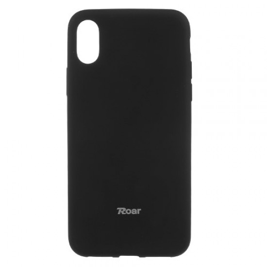 ROAR KOREA All Day Jelly Flexible TPU Shell for iPhone X/10 5.8 inch - Black Apple Cases Mobile