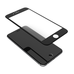 Soft Edge Tempered Glass Screen Protector Full Covered for iPhone 8 Plus - Black Soft Edge Tempered Glass Screen Protector Full Covered for iPhone 8 Plus - Black