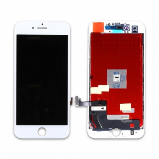 LCD Screen and Digitizer Assembly for iPhone 8 - White Apple Parts