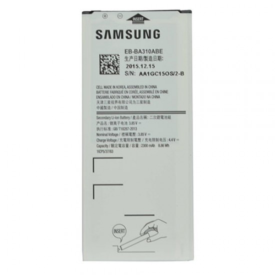 Original Samsung Battery EB-BA310ABE for Samsung Galaxy A3 (2017) SM-A310F Li-ion, 2300 mAh Samsung Parts