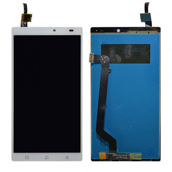 Original LCD Screen and Digitiger for Lenovo K4 Note A7010 - White Lenovo Parts