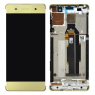 Original LCD Assembly with Touch Screen Digitizer for Sony Xperia XA/ XA Dual - Gold (78PA3100020)