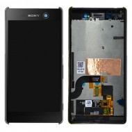 Original LCD Assembly with Touch Screen Digitizer for Sony Xperia M5 - Black (191HLY0003B-BCS)