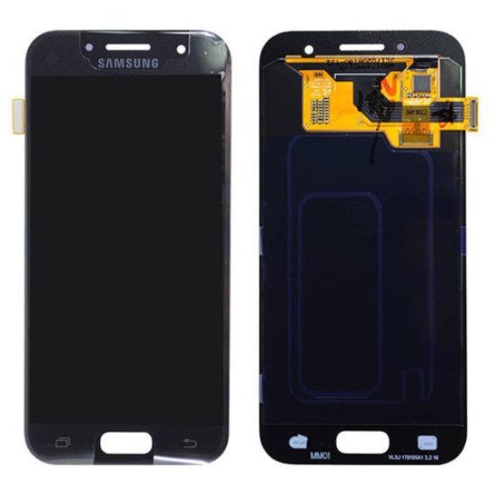 Original Samsung LCD + Digitizer Touch Screen for Samsung Galaxy A3 (2017) SM-A320F - Black (GH97-19732A) Samsung Parts