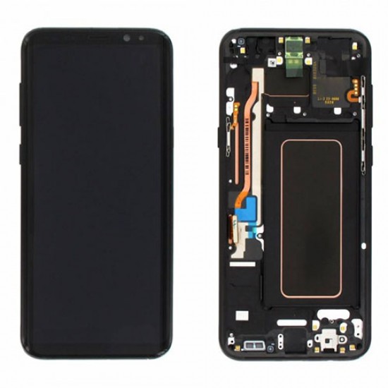 Original Samsung LCD and Digitizer Touch Screen for Samsung Galaxy S8+ G955 - Black (GH97-20470A) Samsung Parts