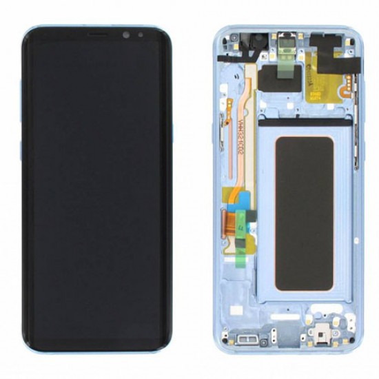 Original Samsung LCD and Digitizer Touch Screen for Samsung Galaxy S8+ G955 -Blue (GH97-20470D) Samsung Parts