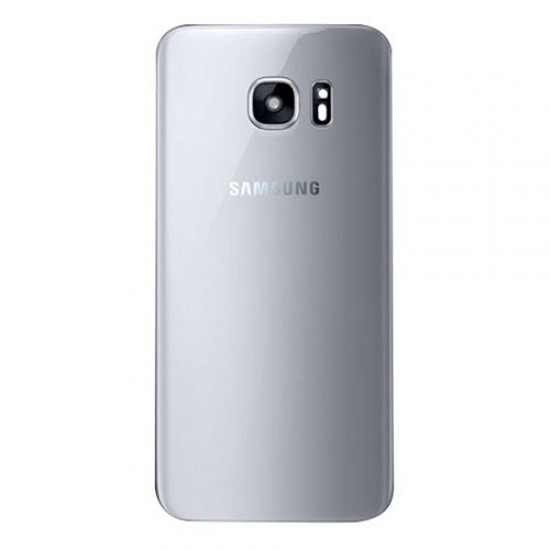 Original Samsung Battery Cover for Samsung Galaxy S7 G935 - Silver (GH82-11346D) Samsung Parts