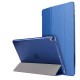 Δερμάτινη Θήκη Βιβλίο Tri Fold με Βάση Στήριξης για iPad Pro 10.5 (2017) - Σκούρο Μπλε Apple Θήκες Tablet