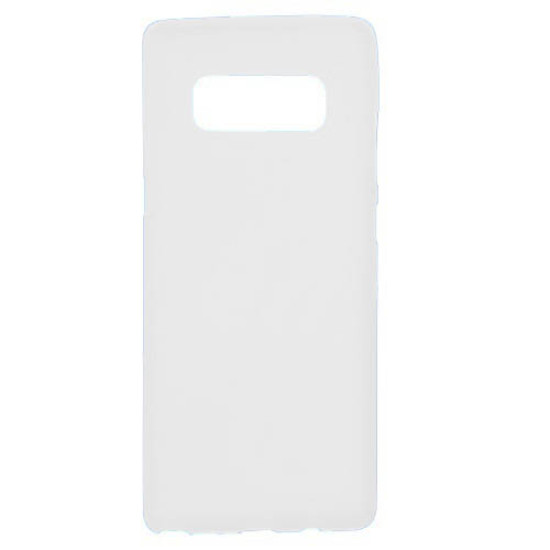For Samsung Galaxy Note 8 N950 Anti-fingerprint TPU Flexible Mobile Shell - White Samsung Cases Mobile