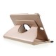 Elastic Band 360 Swivel Stand Leather Shell for Samsung Galaxy Tab S3 9.7inch T820 - Gold Samsung Cases Mobile Tablet