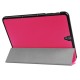 Flip Leather Tri-fold Stand Case for Samsung Galaxy Tab S3 9.7-inch T820 - Rose Samsung Cases Mobile Tablet