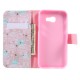 Patterned Phone Case Leather Cover for Samsung Galaxy A3 2017 - Pink Tribal Elephants Samsung Cases Mobile