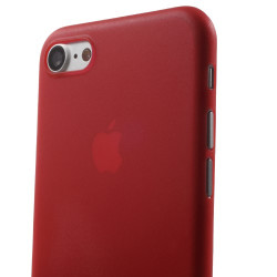Σκληρή Θήκη Πολύ Λεπτή 0,3mm Ηιμιδιάφανη για iPhone 7 / 8- Κόκκινο Σκληρή Θήκη Πολύ Λεπτή 0,3mm Ηιμιδιάφανη για iPhone 7 / 8- Κόκκινο