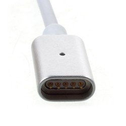 Μαγνητικό Καλώδιο Φόρτισης και Δεδομένων Type-C 1Μ - Ασημί Μαγνητικό Καλώδιο Φόρτισης και Δεδομένων Type-C 1Μ - Ασημί