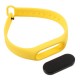 Flexible TPU Wrist Blet Strap for Xiaomi Mi Band 2 - Yellow Gadgets - Toys - Hobby