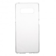 Soft Clear TPU Mobile Phone Case for Samsung Galaxy Note 8 - Transparent