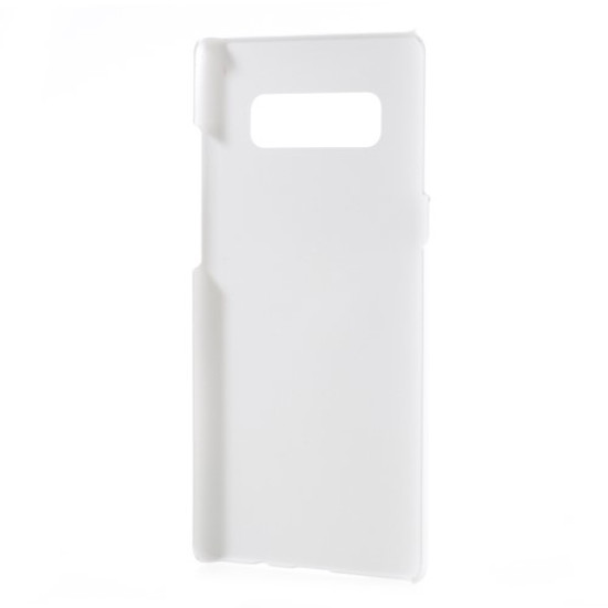 Σκληρή Θήκη από Καουτσούκ για  Samsung Galaxy Note 8 - Λευκό Samsung Θήκες Κινητών