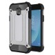 Armor Guard Plastic + TPU Hybrid Mobile Phone Cover for Samsung Galaxy J3 (2017) EU Version - Grey Samsung Cases Mobile