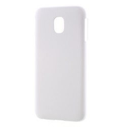 Σκληρή Θήκη από Καουτσούκ για Samsung Galaxy J3 (2017) Ευρωπαϊκή Έκδοση - Λευκό