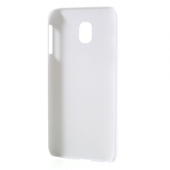 Rubberized PC Mobile Shell for Samsung Galaxy J3 (2017) (EU Version)  - White Samsung Cases Mobile