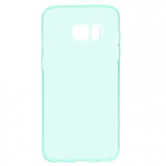 Θήκη Σιλικόνης TPU Ημιδιάφανη Samsung Galaxy S7 Edge G935 - Γαλάζιο Samsung Θήκες Κινητών