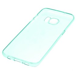 Θήκη Σιλικόνης TPU Ημιδιάφανη Samsung Galaxy S7 Edge G935 - Γαλάζιο