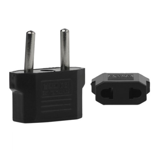 US or AU Plug to EU Plug Power Convertor Adapter 