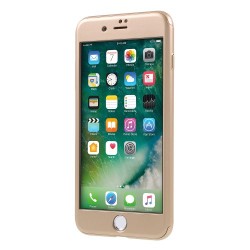 IPAKY Matte Full Protection PC Cover + Screen Protector for iPhone 7 Plus - Gold IPAKY Matte Full Protection PC Cover + Screen Protector for iPhone 7 Plus - Gold