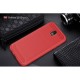 Θήκη Σιλικόνης TPU Carbon Fiber Brushed για Samsung Galaxy J5 (2017) Ευρωπαϊκή Έκδοση - Κόκκινο Samsung Θήκες Κινητών