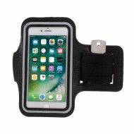 Gym Running Sports Adjustable Armband Case for iPhone 7 4.7 inch - Black