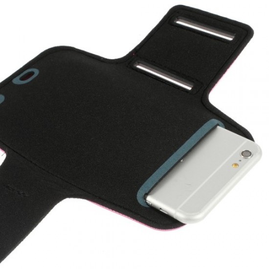 Running Sports Armband Pouch Cover for iPhone 6 Plus / 6s Plus, Size: 160 x 85mm - Rose Universal Cases for Smartphones