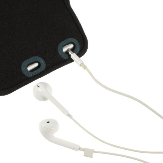 Running Sports Armband Case for iPhone 6 Plus / 6s Plus, Size: 160 x 85mm - Black Universal Cases for Smartphones