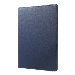 360 Degree Rotation Stand Litchi Skin Leather Casing Accessory for iPad 9.7 (2017) / 9.7 (2018) - Dark Blue 360 Degree Rotation Stand Litchi Skin Leather Casing Accessory for iPad 9.7 (2017) / 9.7 (2018) - Dark Blue