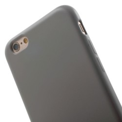 ROAR KOREA Θήκη Σιλικόνης TPU Ματ για iPhone 6s Plus / 6 Plus - Γκρι