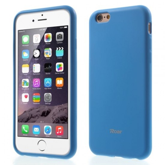 ROAR KOREA All Day Soft TPU Matte Cover for iPhone 6s Plus/6 Plus - Baby Blue Apple Cases Mobile