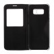 For Samsung Galaxy S8 Plus View Window Leather Flip Case Cover - Black Samsung Cases Mobile