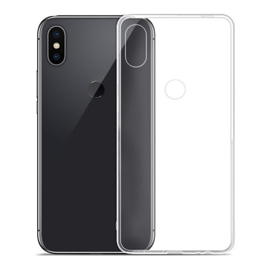 Θήκη Σιλικόνης TPU Εξαιρετικά Διάφανη με Σκληρή Πλάτη για Xiaomi Redmi Note 5 / Note 5 Pro - Διάφανο XIAOMI Θήκες Κινητών