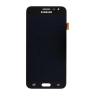 Γνήσια Samsung Οθόνη LCD και Μηχανισμός Αφής για Samsung Galaxy J3 (2016) SM-J320F - Μαύρο (GH97-18414C)