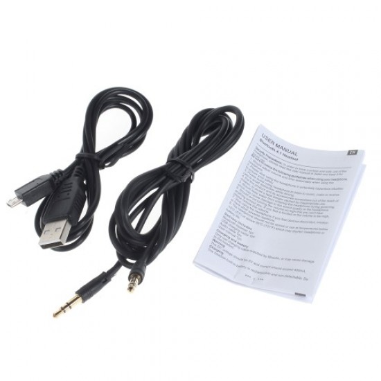 BLUEDIO HT Turbine 57mm Driver Bluetooth 4 1 Over-ear Headphone with Mic Line In/Out - White Bluetooth Headsets / Speakers