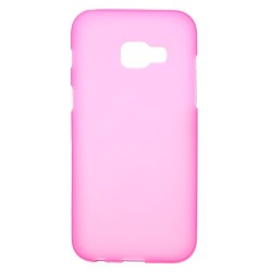 Anti-fingerprint TPU Frosted Back Case for Samsung Galaxy A3 (2017) - Rose