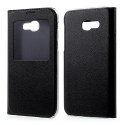 Δερμάτινη Θήκη Βιβλίο Smart Cover για Samsung Galaxy A3 (2017) - Μαύρο