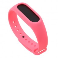 Soft TPU Wristband Strap for Xiaomi Mi Band 2 - Watermelon Red