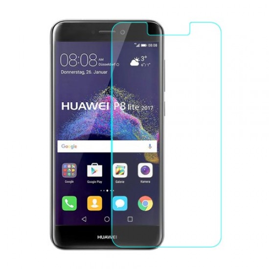 For Huawei P8 Lite (2017) / Honor 8 Lite 0.33mm Tempered Glass Screen Protector Film (Arc Edge) Huawei Screen Protectors