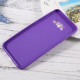 Solid Color Glossy TPU Phone Case Accessory for Samsung Galaxy S8 Plus - Deep Purple Samsung Cases Mobile