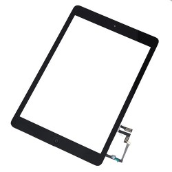 Touch Screen Digitizer Assembly with Sticker and Home Button Replacement Parts for iPad Air - Black Touch Screen Digitizer Assembly with Sticker and Home Button Replacement Parts for iPad Air - Black