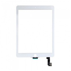 Touch Screen Digitizer Assembly with Sticker and Bracket Replacement Parts for iPad Air 2 - White Touch Screen Digitizer Assembly with Sticker and Bracket Replacement Parts for iPad Air 2 - White