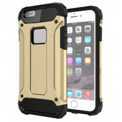 Tough Armor Υβριδική Θήκη Σιλικόνης TPU σε Συνδυαμό με Πλαστικό για iPhone 6s Plus / 6 Plus - Χρυσαφί