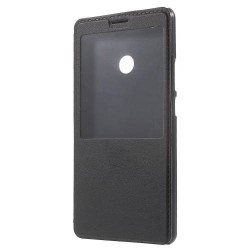 Δερμάτινη Θήκη Βιβλίο Smart Cover με Βάση Στήριξης για Xiaomi Mi Max - Μαύρο