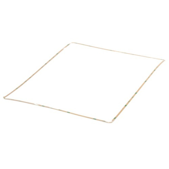 For iPad 2 Supporting Frame Bezel with Adhesive Sticker Replace Part - White Apple Parts