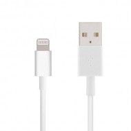White 8 Pin Lightning USB Charging Cable Cord for iPhone 5 5s 5c / iPad Mini / iPad Air / iPod Touch 5 Nano 7 (Supports IOS 8.0) - 1 m